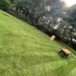 Garden games for hire for weddings and events set up at The Woodlands Hotel