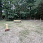 Garden games for hire for weddings and events set up at Hazlewood Castle