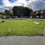 Garden games for hire for weddings and events set up at The Bridge Hotel
