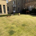 Garden games for hire for weddings and events set up at Oulton Hall