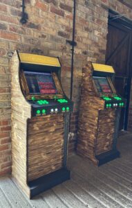 Arcade machine hire at The Normans, Bilborough, York for a wedding in Yorkshire